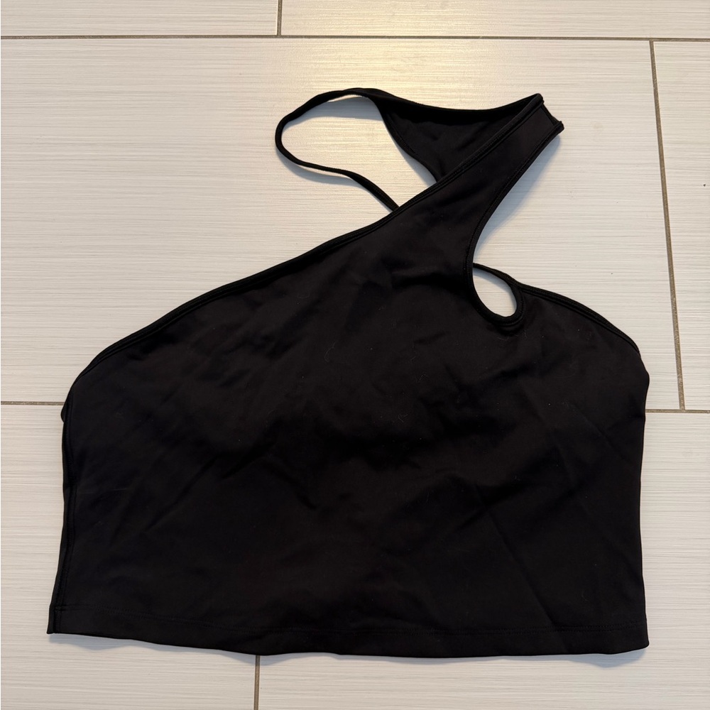 Lululemon Black One-Shoulder Women's cropTop
